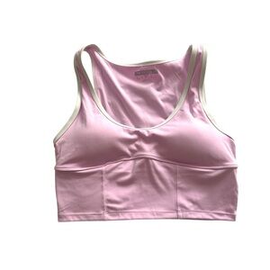 Pink Sports Bra